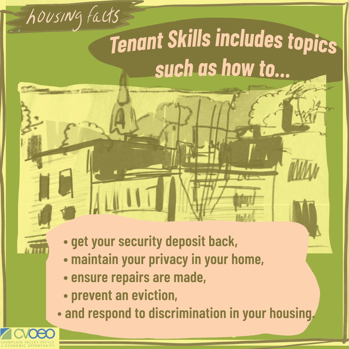 VTFairHousing's tweet photo. New! Vermont Tenants’ most popular workshop offered completely online – when and where you need it! Sign up is easy! Click here to create an account: https://t.co/QPeAQtSbKL  Visit https://t.co/8TsJ9Oczz6 for more info #housed802 #vtpoli #thrivingcommunities https://t.co/ocIxMZTqLR