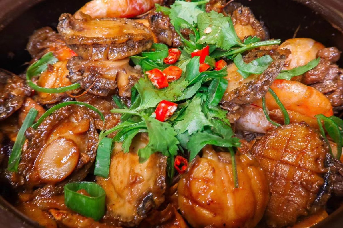 The first delicious evening meal of the Lunar New Year!