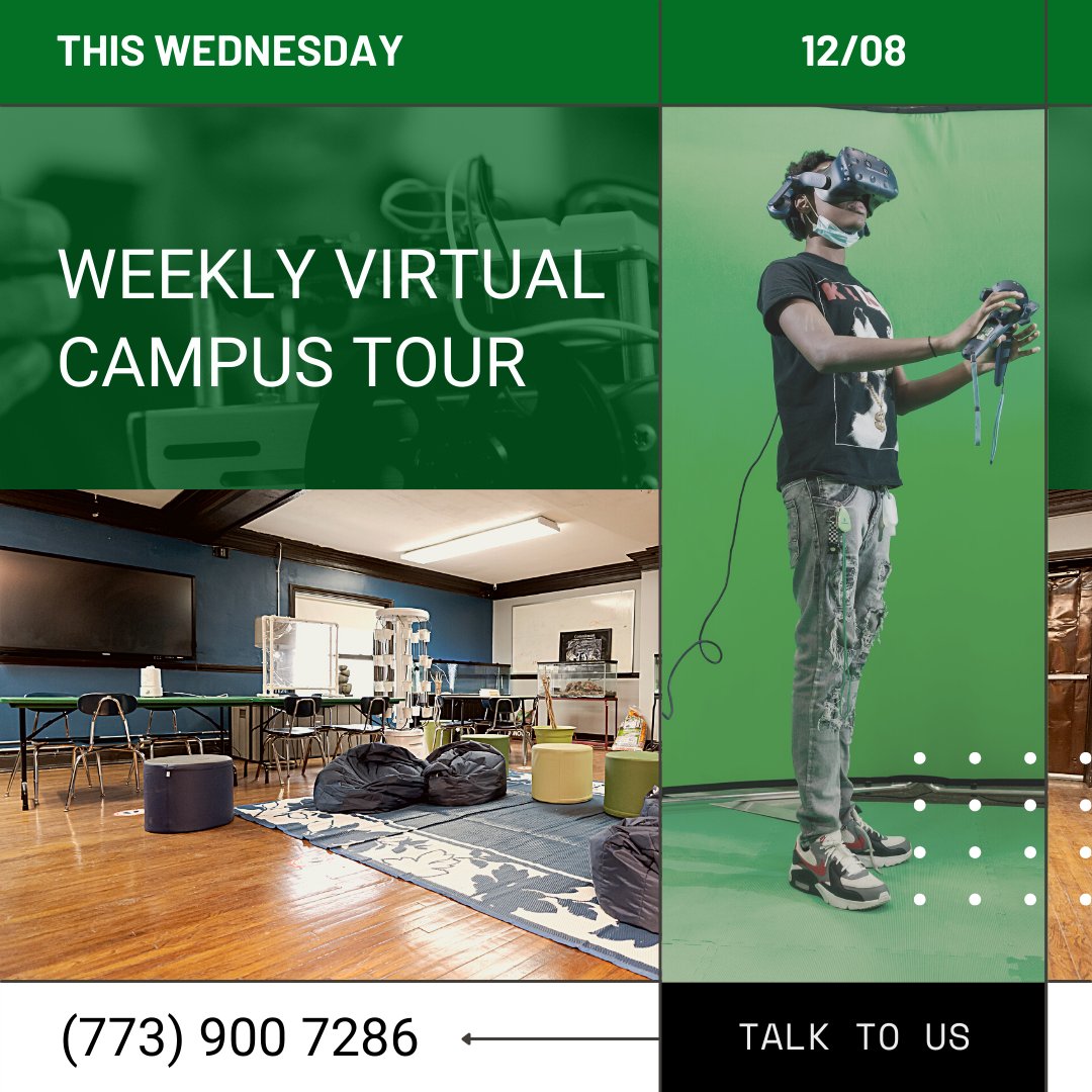 This Wednesday and every Wednesday, join us for our weekly virtual campus tour. Link available in the bio.

#cydihs #education #highschool #personaldevelopment
#careersuccess #careeropportunity #createyourfuture #leadershipdevelopment #leadersmatter #virtualcampustour #campustour