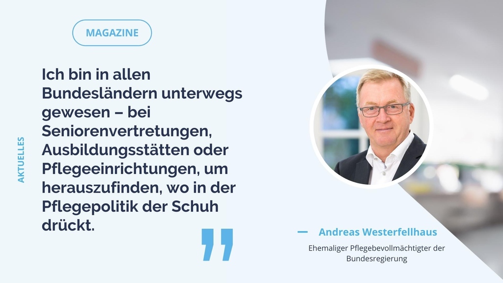 Andreas Westerfellhaus, bis vor Kurzem Pflegebevollmächtigter der Bundesregierung, blickt im Interview mit uns auf seine Amtszeit zurück und benennt die größten Herausforderungen für seine Nachfolgerin.
📝 : medwing.com/DE/de/magazine… 📝

#krankenpflege #pflegekräfte