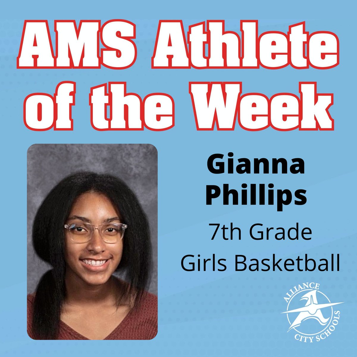 Congratulations to our AMS Student-Athletes of the Week!! #RepThatA