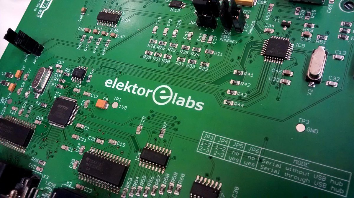 Elektor_US's tweet photo. What Are PCB Printers, and Have They Reached the Mainstream? @stuartcording dives in and offers some helpful insights. https://t.co/pSNSZ4pLMA #PCBprinting #PCB #electronics @BotFactory @voltera_io https://t.co/AFVBa1G7Lv