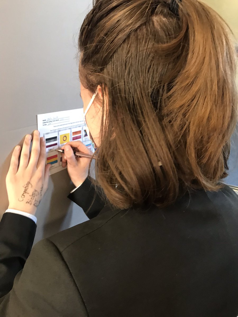 Our flag hunt competition has been very popular! Students have been searching for all the different flags from the LGBTQ+ community! We will be selecting 10 winners at the end of the week from all the correct entries @NottsHigh #LGBTHM22