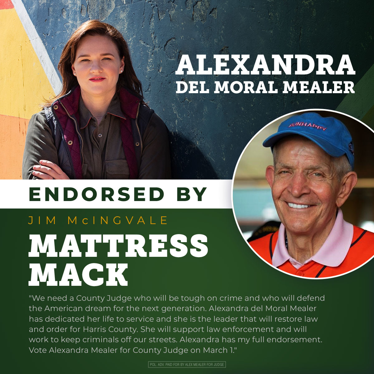 Alexandra Del Moral Mealer Husband: Is She Married? Harris County Judge: Wikipedia