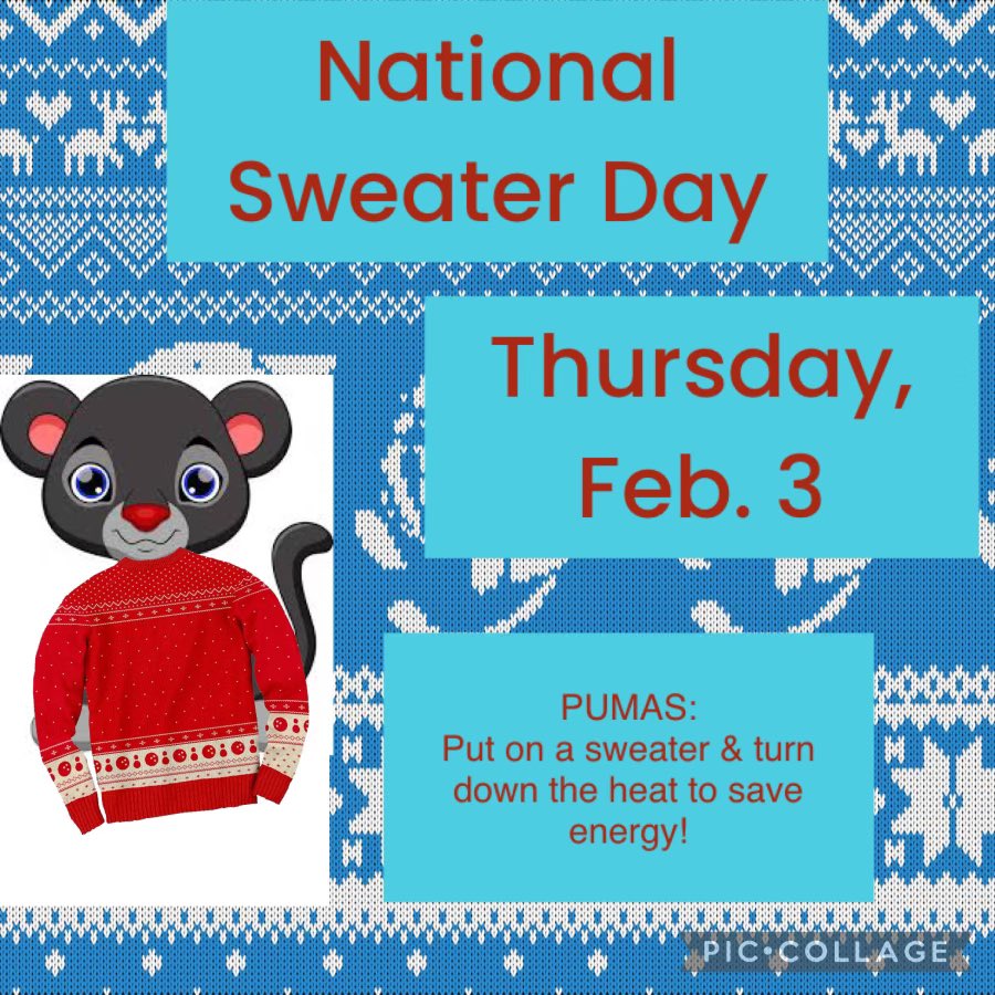 This Thursday is National Sweater Day!