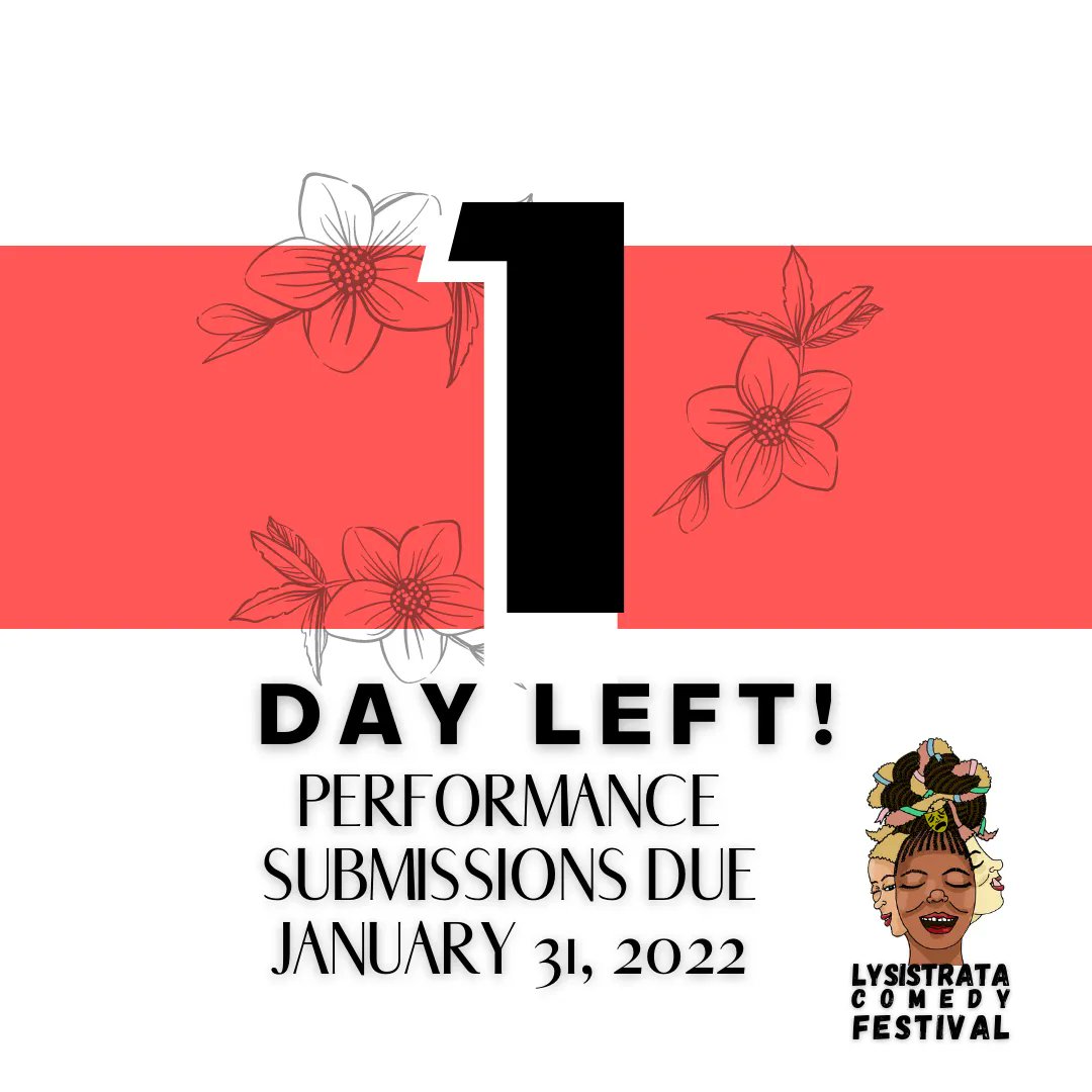 Improv, sketch, a short play or excerpt? Something that doesn't fit a category, something yet unseen by man?! HAVE YOU CREATED A (FUNNY) MONSTER??? You have less than 24 hours to submit it. filmfreeway.com/LysistrataCome…