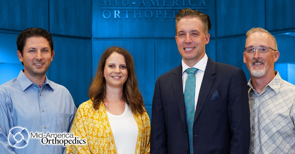 midamortho's tweet photo. 🗣 #OrthoSpotlight: Dr. Justin Strickland and his team specialize in general orthopedic issues and sports medicine. He works alongside John McCaig, PA,  Codie Armstead, PA, and Kent Hoffman, PA at the Derby office. Schedule an appointment by visiting https://t.co/Q4LWKiIGrv 🖥 https://t.co/PQHG0UIlG9