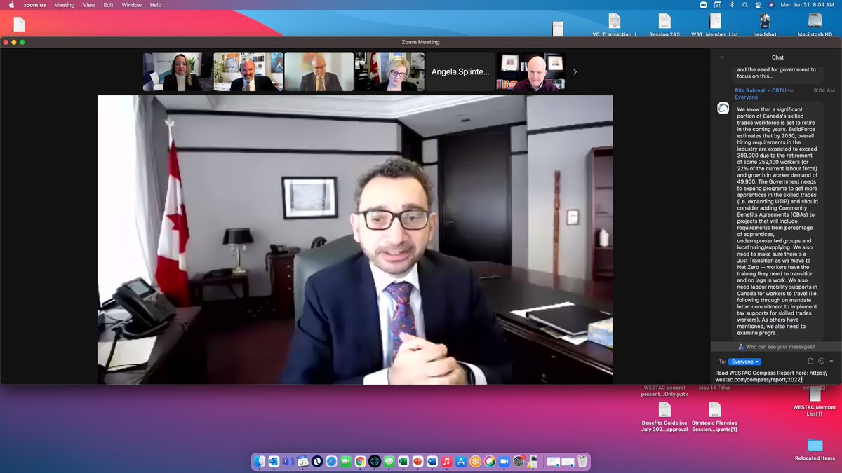 National Supply Chain Summit this morning an important first step in tackling the supply chain crises. Minister <a href="/OmarAlghabra/">Omar Alghabra</a>  announced a Task Force of Industry Leaders will work on next steps. <a href="/WESTAC/">WESTAC</a> happy to participate. #supplychain  #Transportation #westac