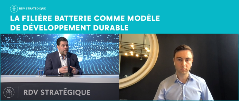 KarineBoilly's tweet photo. Créer LA nouvelle #ÉconomieCirculaire de #batterie la plus verte au monde requiert de développer les #talents, l’#expertise, l’éducation, la gestion du changement de ce secteur pour se positionner en leader inspirant du #TEI #durable
#MaximeVidricaire #StromVolt
#RDVCCMM #PEV2030 https://t.co/Ody5aKkr1W