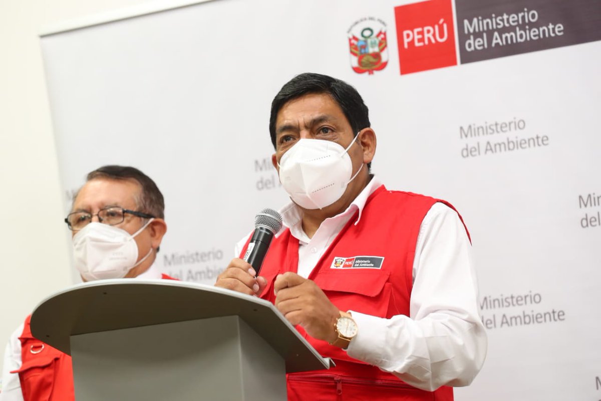 📢 <a href="/RubenJ_Ramirez_/">Rubén Ramírez</a> anuncia la "paralización de todas las actividades de carga y descarga de hidrocarburos en el mar peruano, de parte de Repsol, hasta que ofrezca garantías técnicas de que no se va a producir otro derrame; además no ha evidenciado acciones claras de limpieza".