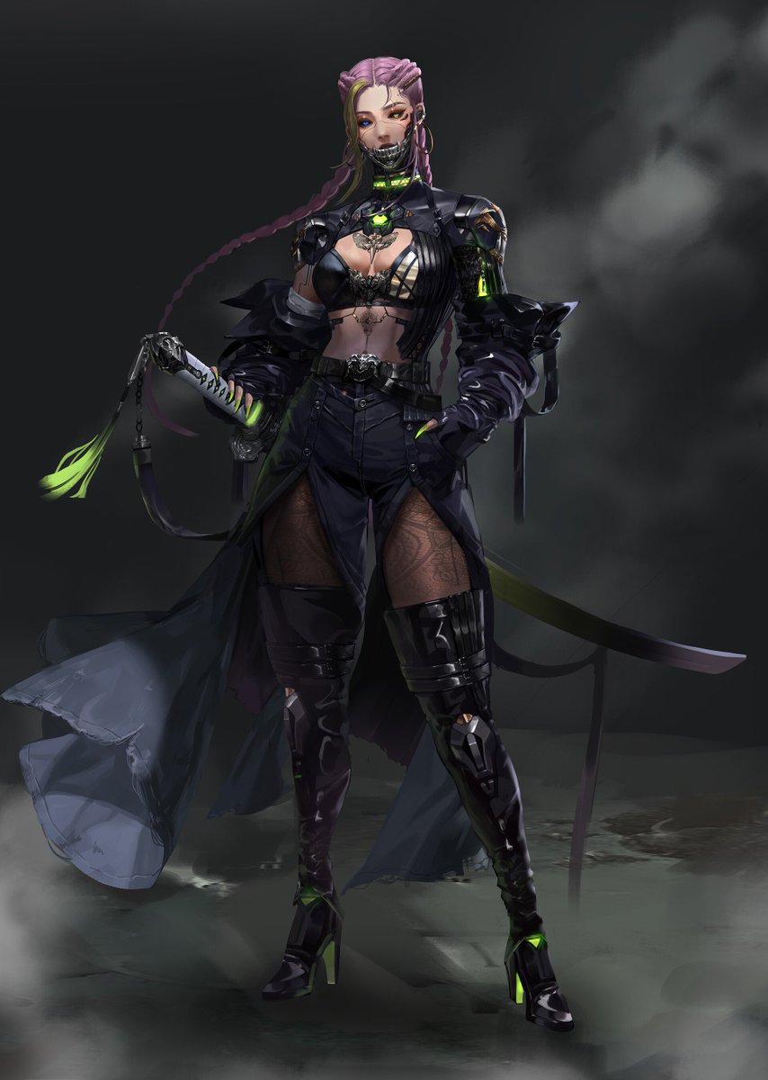 Cyborg Woman by coco kim
🔗artstation.com/artwork/QnKZO4

#photoshop #artistic