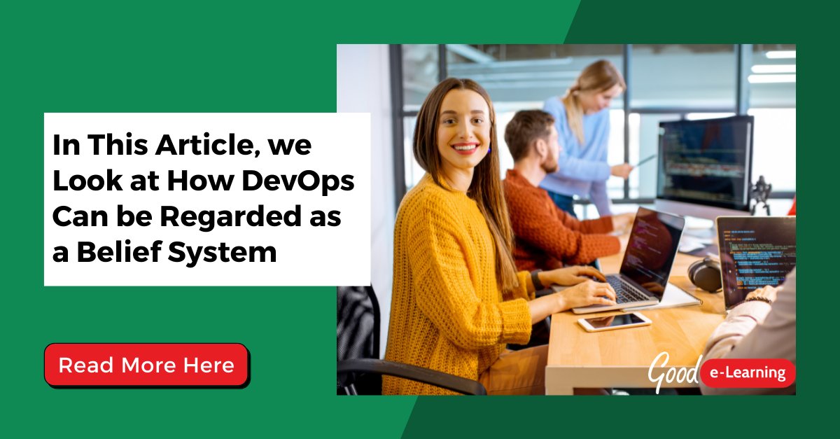 goodelearning's tweet image. Those who have adopted #DevOps cultures claim the methodology has helped them achieve fast, frequent, and reliable software delivery. In this article, we look at why DevOps can be regarded as a belief system: bit.ly/35nmLta

#DevOpsSRE #DevOpsEngineer @DEVOPSINST