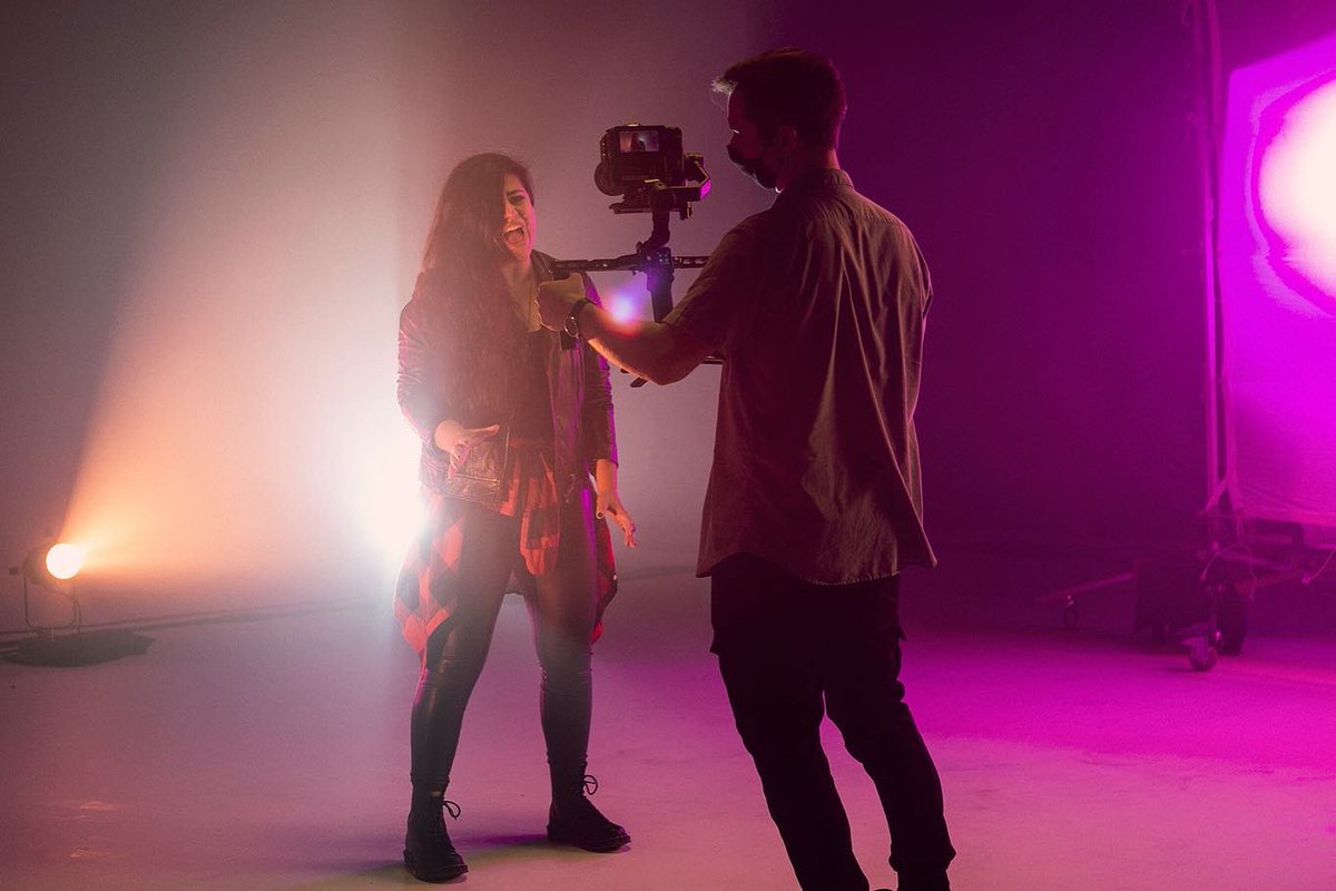 On set of <a href="/rhdband/">Red Handed Denial</a>’s “Father Said” music video shoot. Have you seen the vid yet??? youtu.be/eWdPtz1kWrY