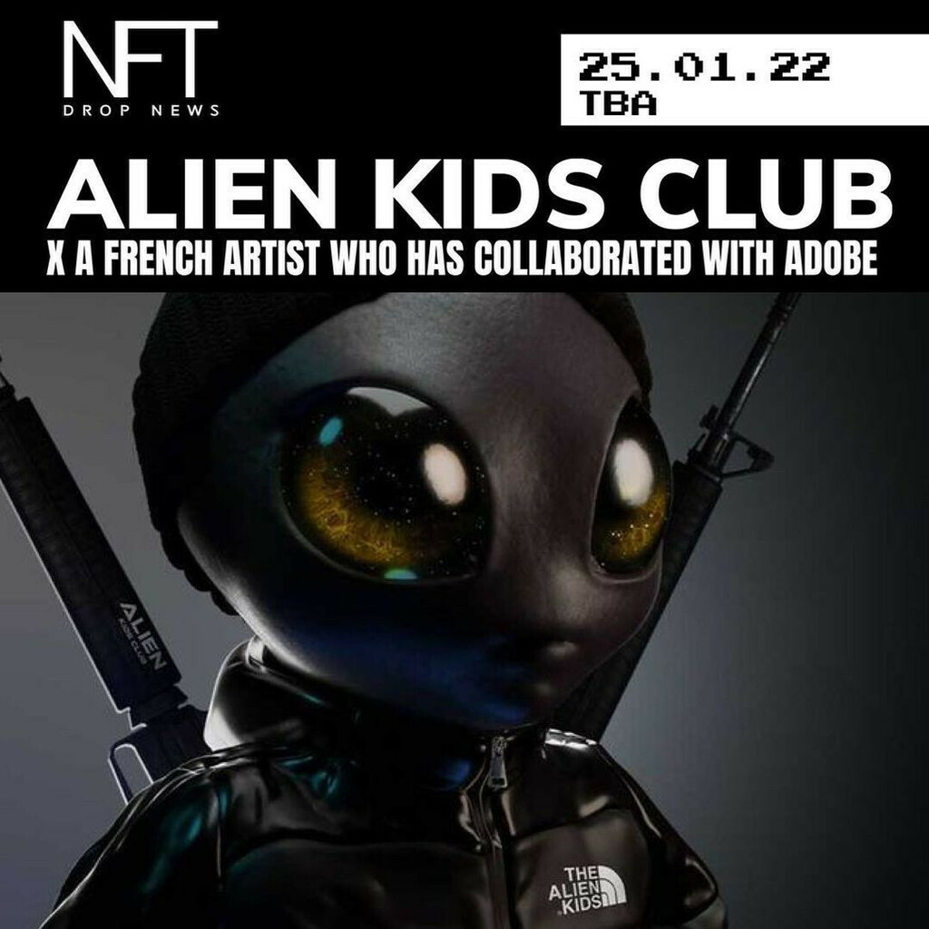 PixelMeows's tweet image. 👽 @alienkidsclub GIVEAWAY 👽 1 NFT + 15 WHITELISTS

To enter:
I. Follow @alienkidsclub and @nft_worldnews.dropnews 
II. Like this post
III. Tag a friends on this post - (1 Tag = 1 Extra Entry)
IV. Join the discord (link in @alienkidsclub bio)
V. Bonus… instagr.am/p/CZZ0lc9M090/