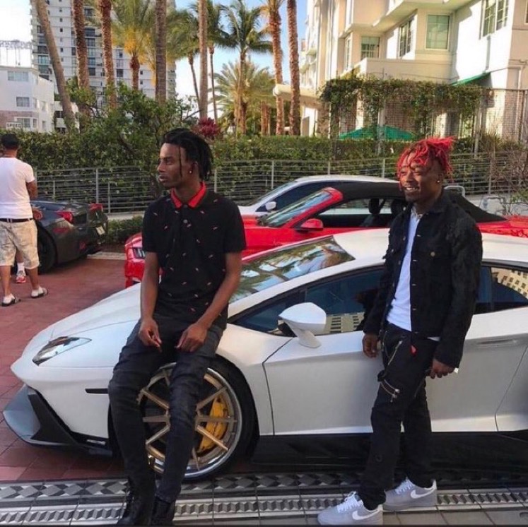 lil uzi and playboi carti, 2018