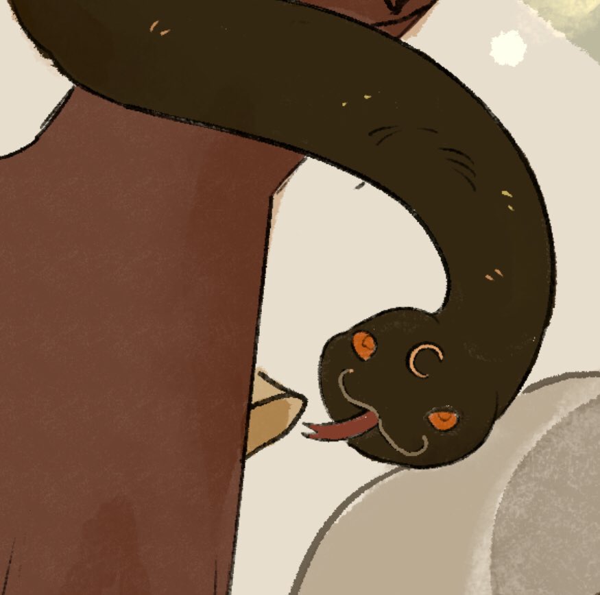 Did someone say new chapter up on Tapas now?? I think Polly might have hissed it in our ears 🐍