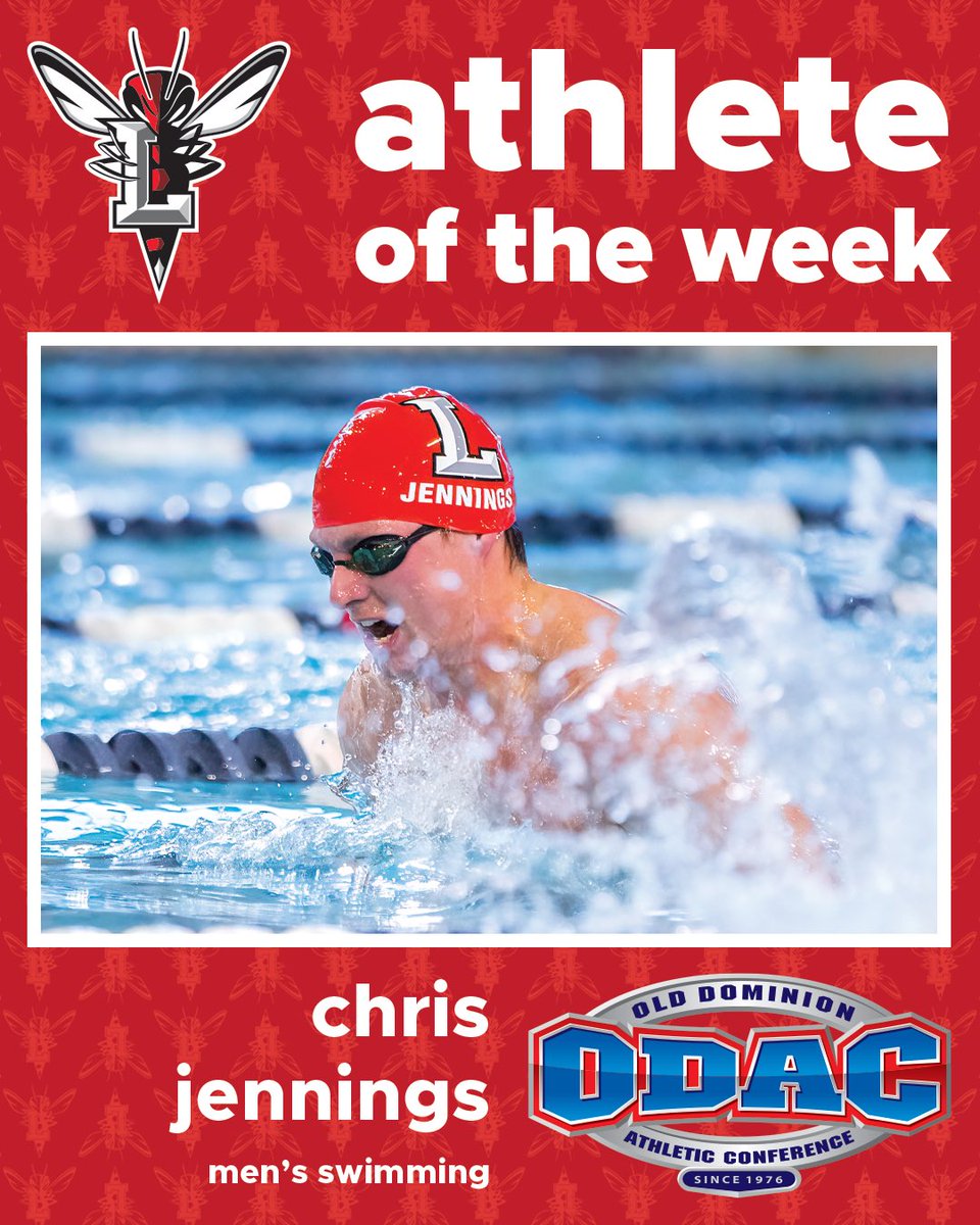 🗣 Chris Jennings <a href="/odacathletics/">ODAC</a> Athlete of the Week! Congrats on the stellar senior day!!!
