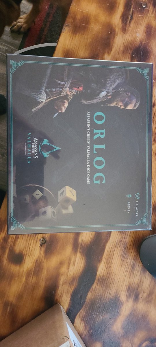 After waiting for almost 6 months in delays it came in #AssassinsCreed #AssassinsCreedVallhalla #boardgames