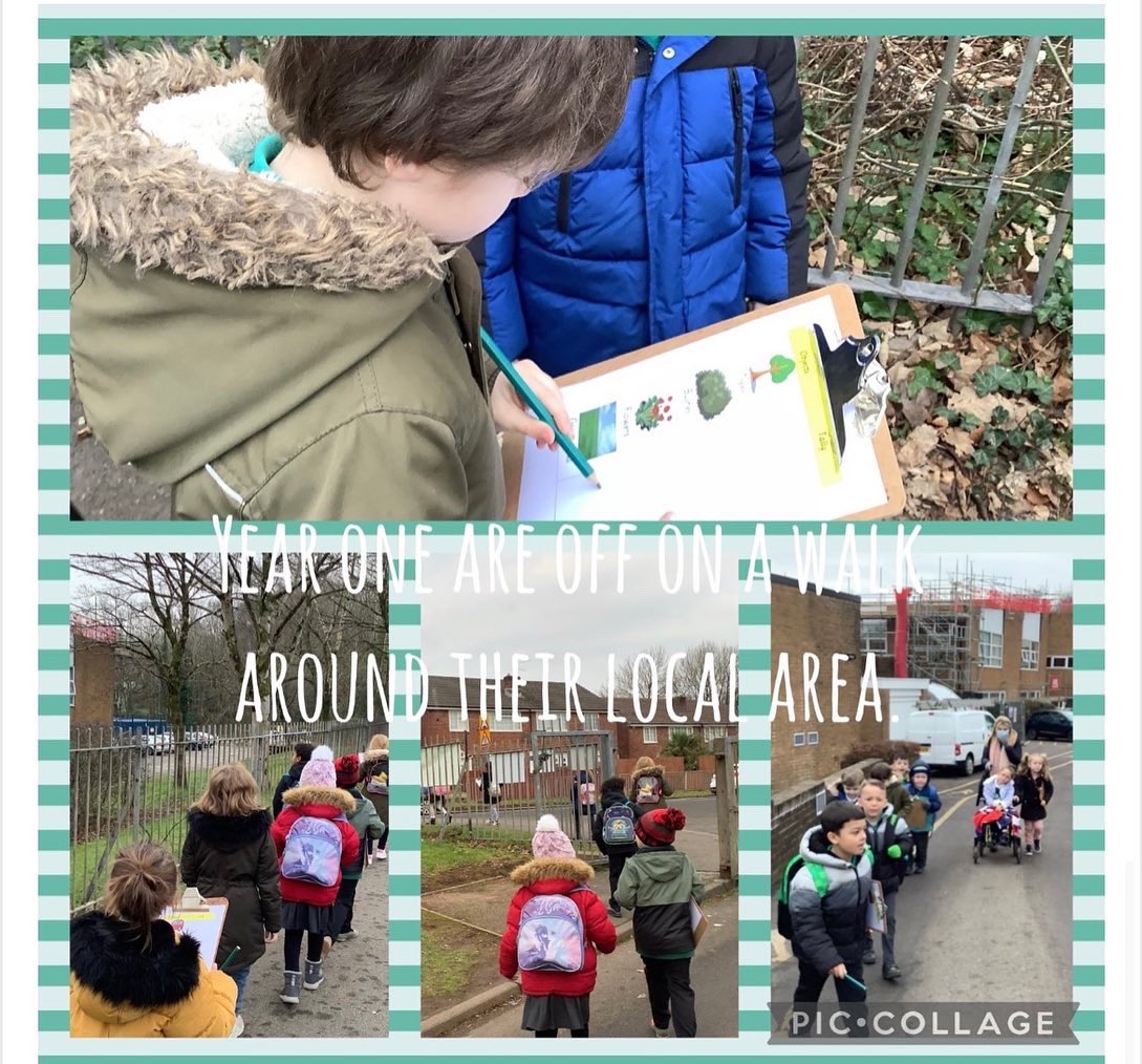 Springwood_Prm's tweet photo. Year 1 enjoying getting to know their local area! Making notes using tally charts to count all the different types of buildings, transportation, animals, and nature they found along the way
#springyear1 #springmathsandnumeracy #springhumanities https://t.co/Id79dAWgDb