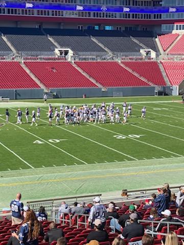 ncsupers's tweet photo. Congratulations to @BlaneFulbright on playing in the Blue Grey All American Bowl at Raymond James Stadium in Tampa. @EastBurkeFB https://t.co/yTJpEey4Ye