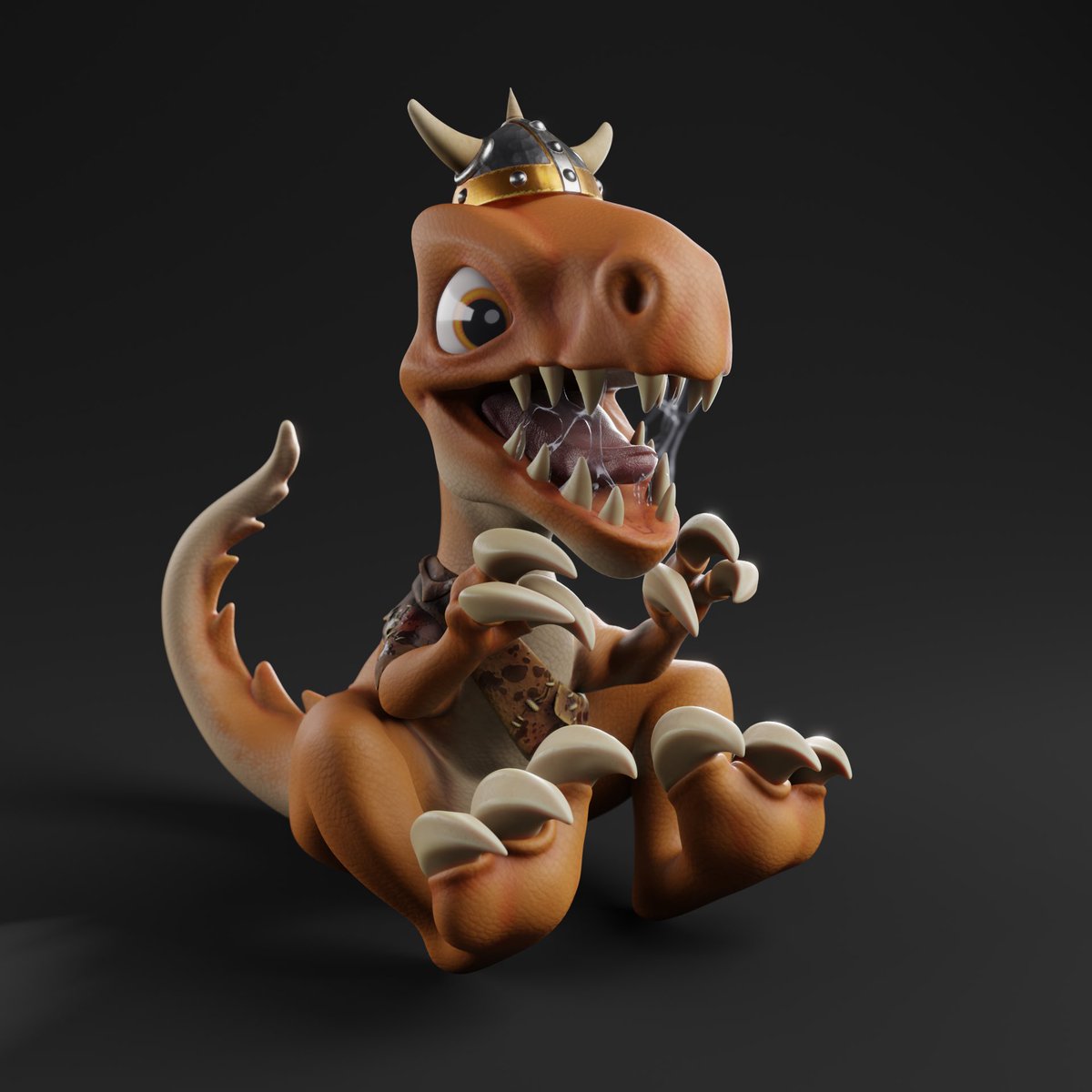 TheStoneAgeNFT's tweet photo. Chomps little cave is full of different traits and accessories that he likes to keep to himself…

Some of his Raptor frens were jealous when they found out. They are now planning a heist to steal his wardrobe!!

🚨 50 RTs to see his frens before they raid Chomps cave 🚨 https://t.co/RRywHuZVnY