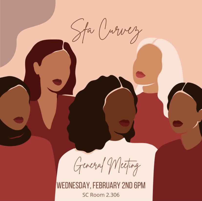 Whose ready for our first GM of the Spring semester? We hope you all join us on Wednesday @ 6p in rm 2.306 in the BPSC. Snacks and drinks will be provided! Can’t wait to see you all! 🤎✨