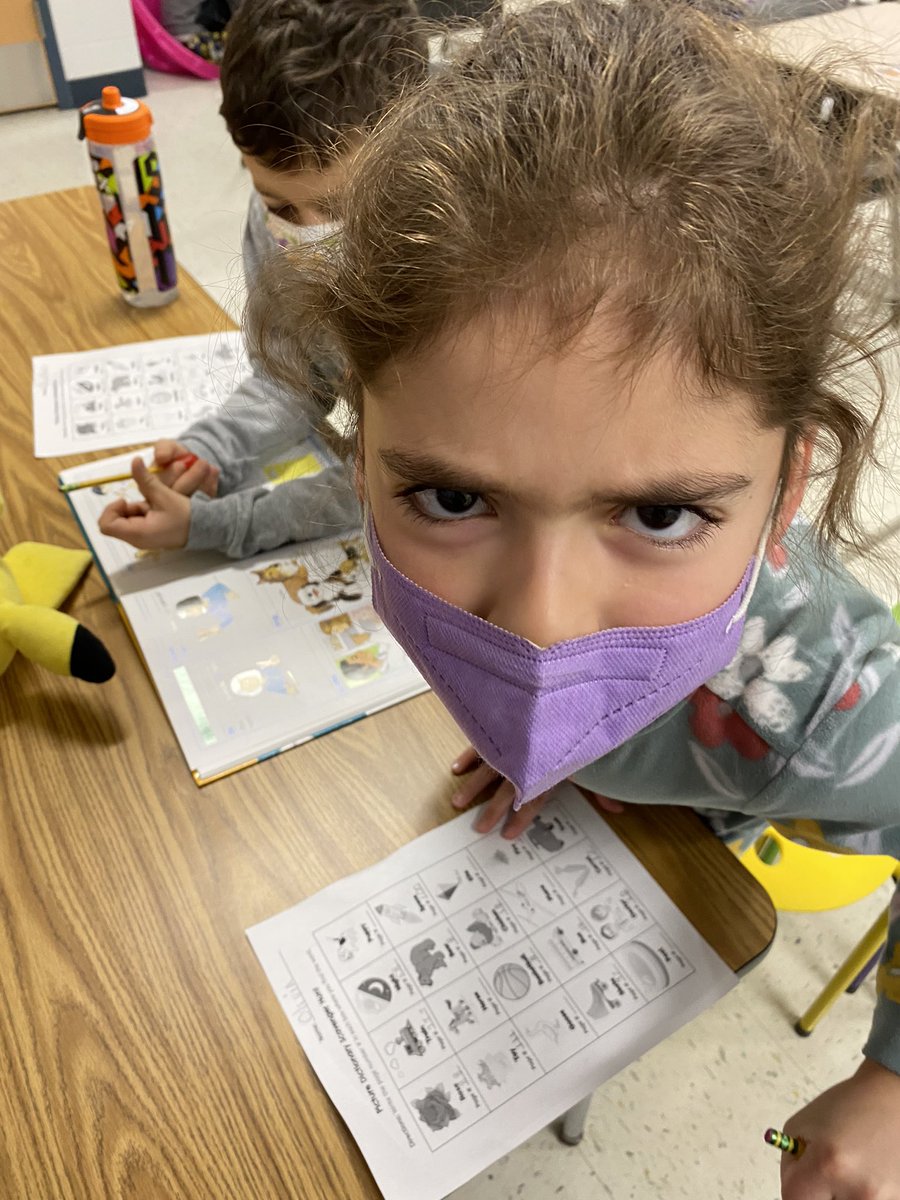 ms_zwolak's tweet photo. One of my favorite lessons is back in person after doing it DL last year! The Dictionary Scavenger Hunt is always a hit. #abcorder @Discovery_elem https://t.co/9vshPkjUdg