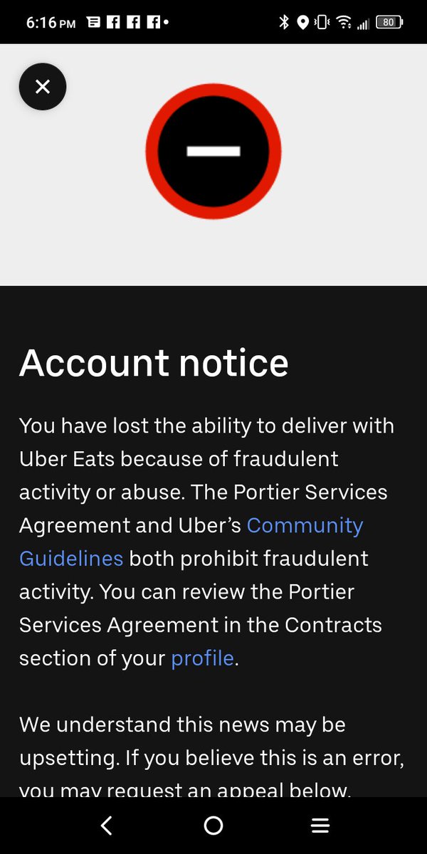 LukasKeizer's tweet photo. @Uber_Support so you guys decided to deactivate my account with no warning... this was my only source of income... guess I won't be eating lol https://t.co/rC0A9JyRoZ