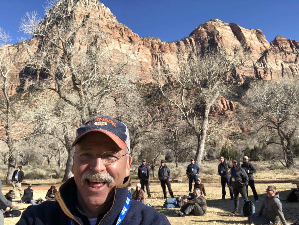 I love parks and love teaching last week was pretty close to perfect! Great workshop with Nevada State Parks at Zion National Park! #outdoorclassroom