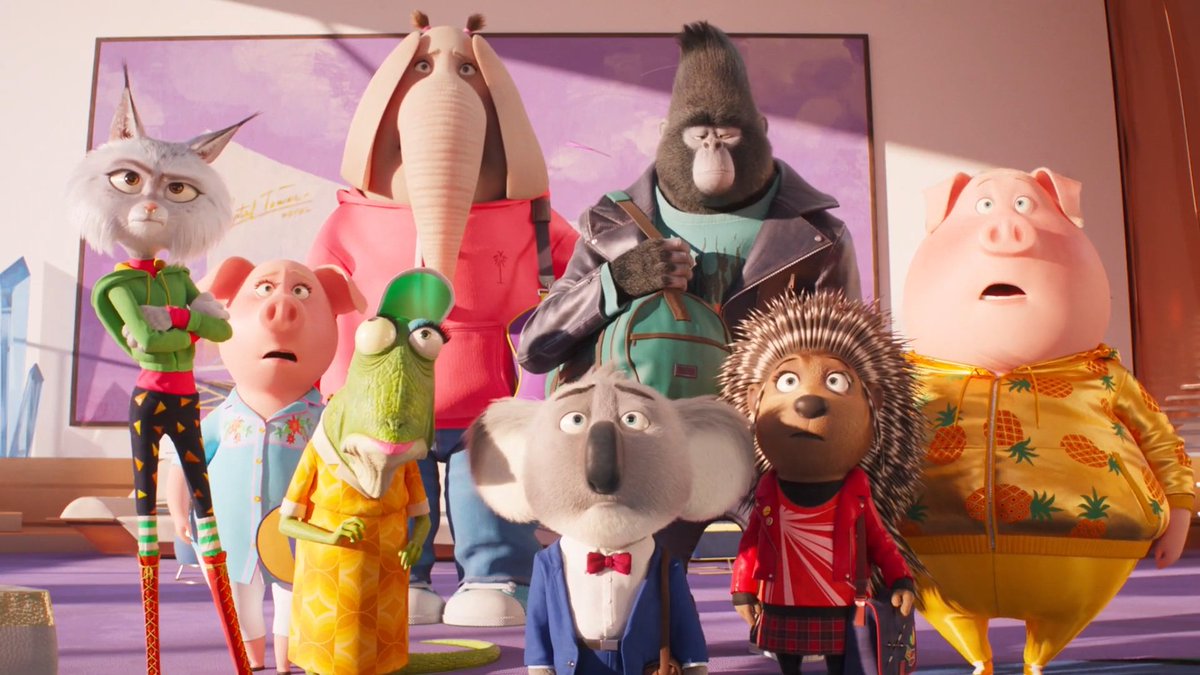 Diamondbolt7's tweet photo. just saw sing 2, can confirm it is actually the best film of 2021 https://t.co/L5YVxoq1Kn