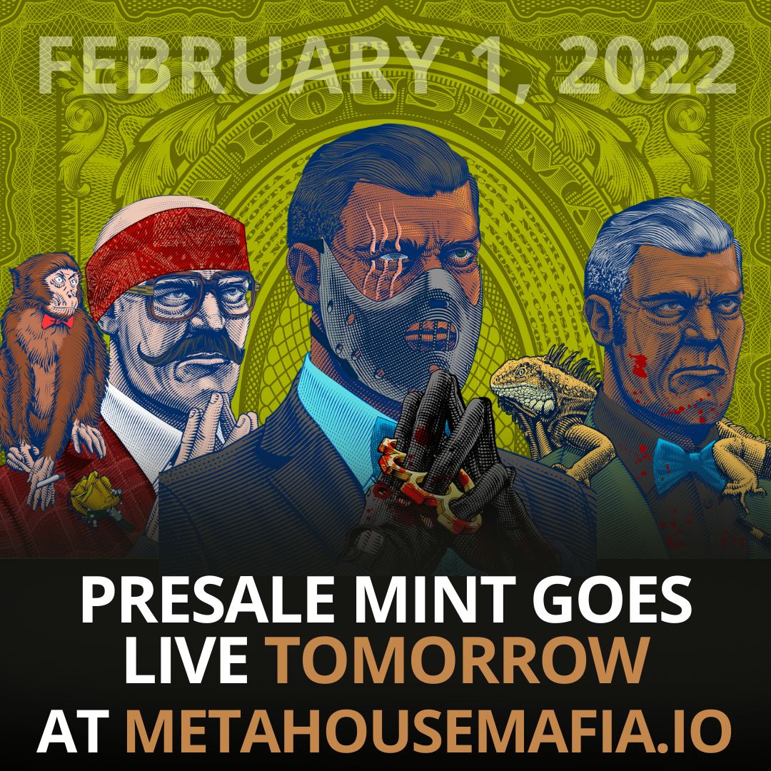 It’s launch day TOMORROW! 

Who’s ready to join the #metahousemafia family?