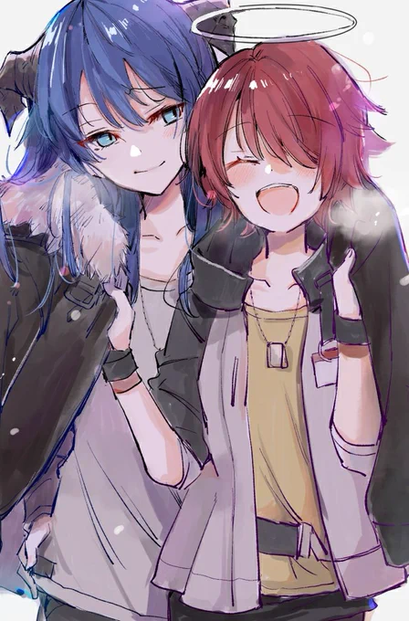 モスティマとエクシア ❄

pixivにもアップしました
#pixiv https://t.co/pOaIQaQKpp 