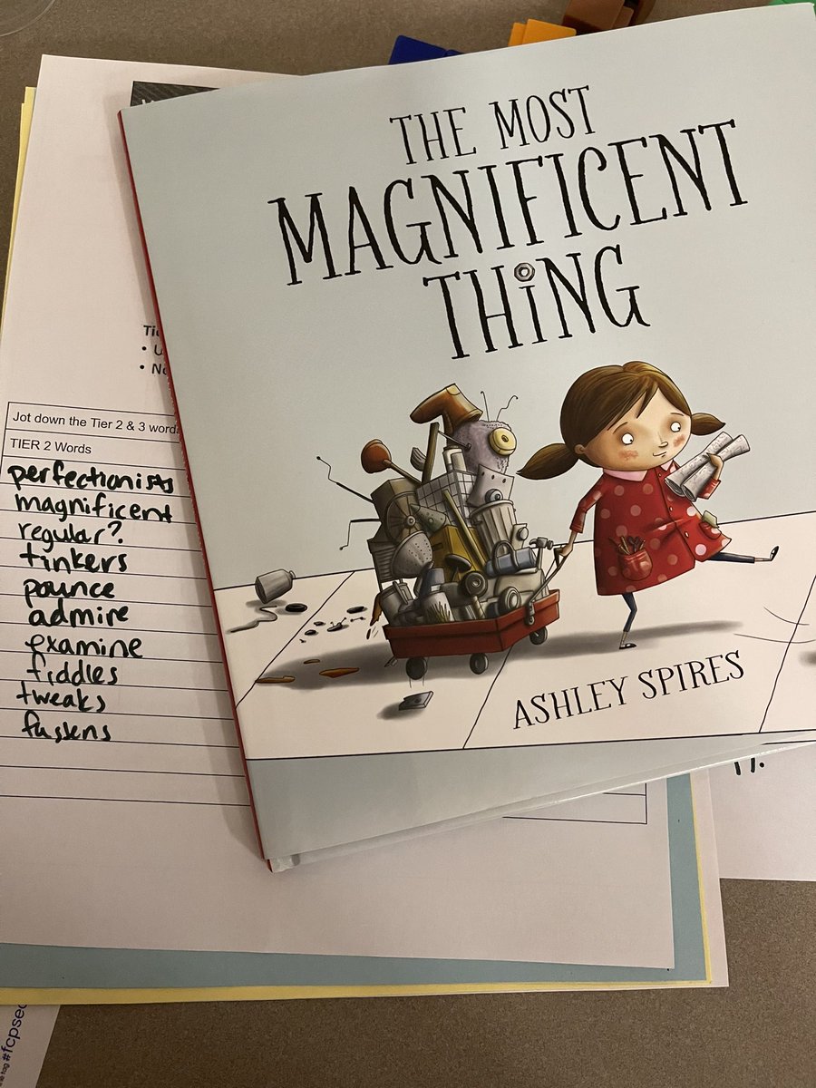 MsHahnFCPS's tweet photo. Powerful mentor texts for Tier 2 words are a magnificent way to build vocabulary for our young learners. Thank you #fcpsece for this recommendation! https://t.co/vvUIC4GByp