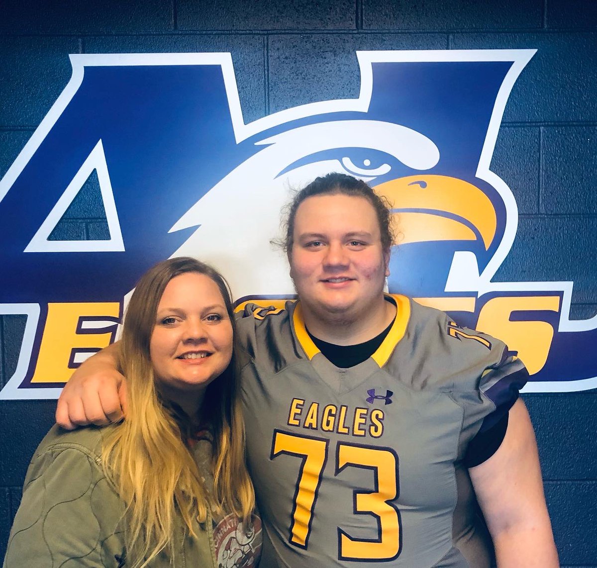 110% Committed #GoEagles🟣🟡🦅