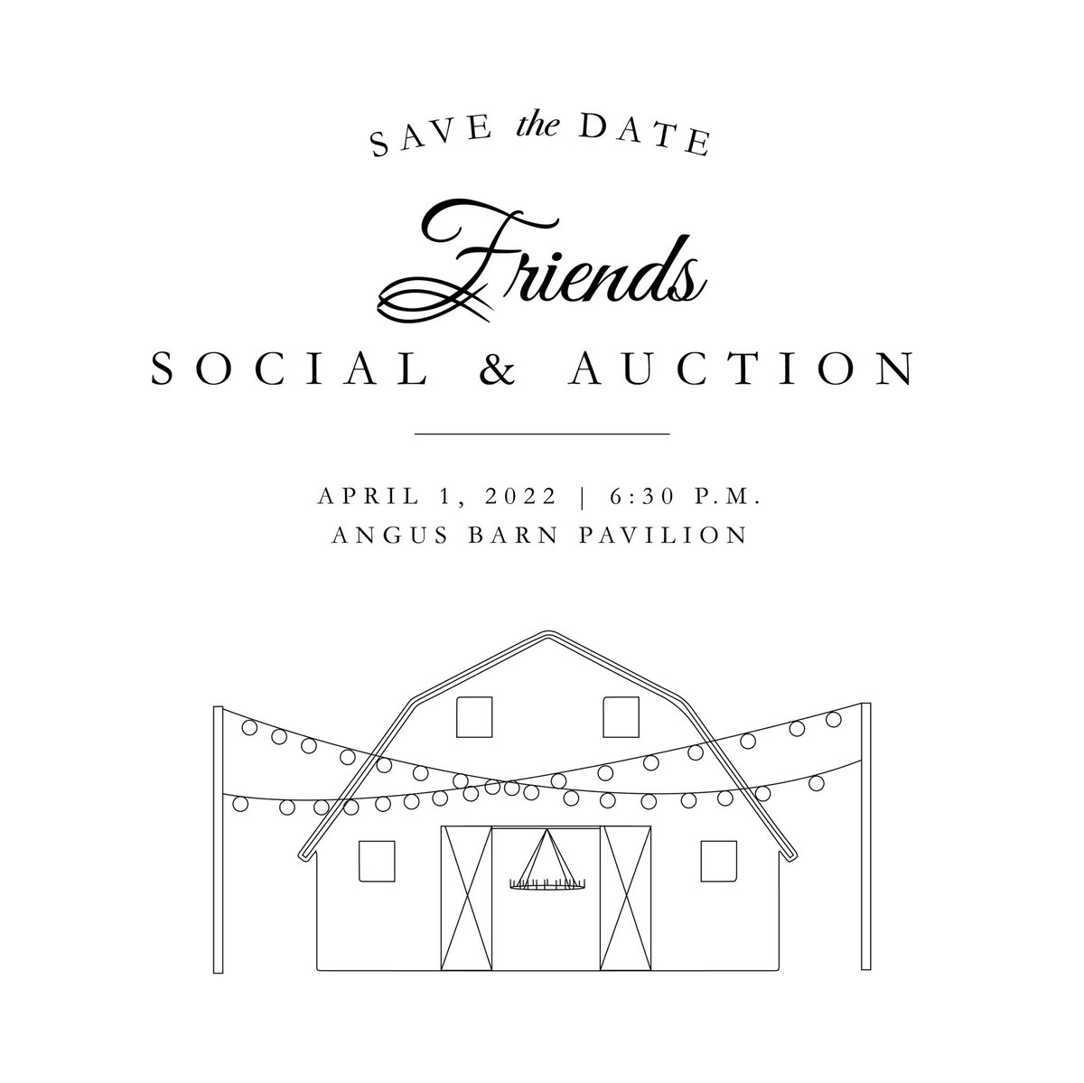 No FOOLING! Save the date for the 2022 Friends Social and LIVE Auction on April 1. More details to come. Stay tuned. #sdsw