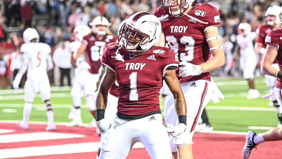 JordanKilings's tweet photo. Blessed To Receive An Offer To Be A PWO From Troy University⚔️❤️ @the_mike_barker @CoachBamHardmon @coachalpogue @CarrollHighSch1 @TeamPlott6 @AL5AFootball https://t.co/6VFx0uyZ6j