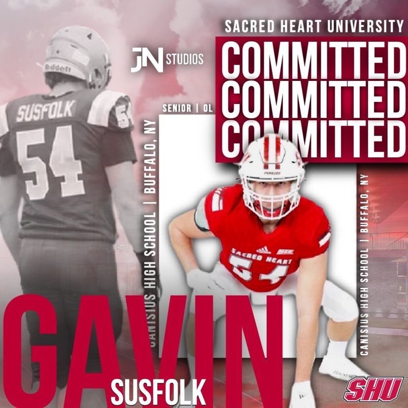 Thank you too everyone who supported me on my journey. It’s been a heck of a ride till this point. ALL IN @SHU__Football‼️
<a href="/CanisiusHSFB/">Canisius HS Football</a> <a href="/ATigersFootball/">Akron Tigers Football</a> @PrepStarWNY <a href="/CoachTiernan/">Coach Brad Tiernan</a> @Coach_Gunns <a href="/mark_nofri/">Coach Nofri</a>