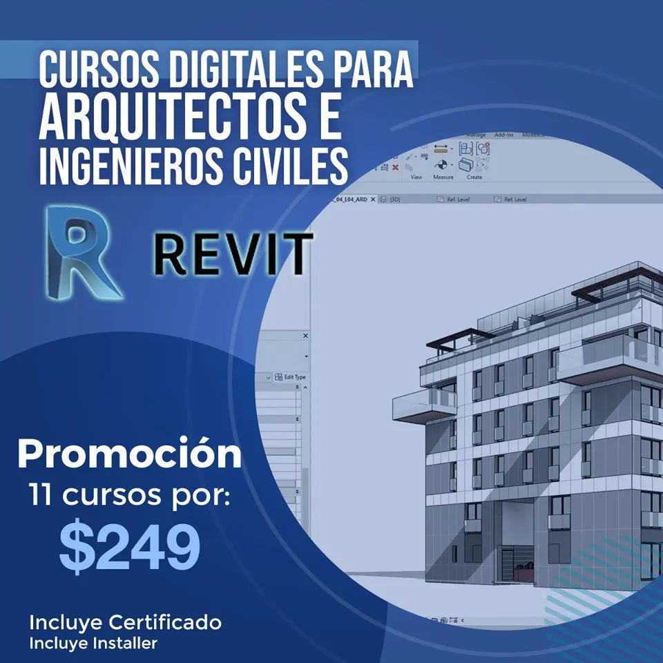 acadvalles's tweet photo. ☑Aprende a modelar edificios en 3D con precisión y exactitud utilizando el software BIM líder.☑
▶Capacitación BIM con Revit para la elaboración de Proyectos Arquitectónicos◀
🏙▶Listado de CURSOS REVIT◀🏙
#cursosrevit #revit #cursos #cursosarquitectos #cursosingenieros https://t.co/qZB30mT98j
