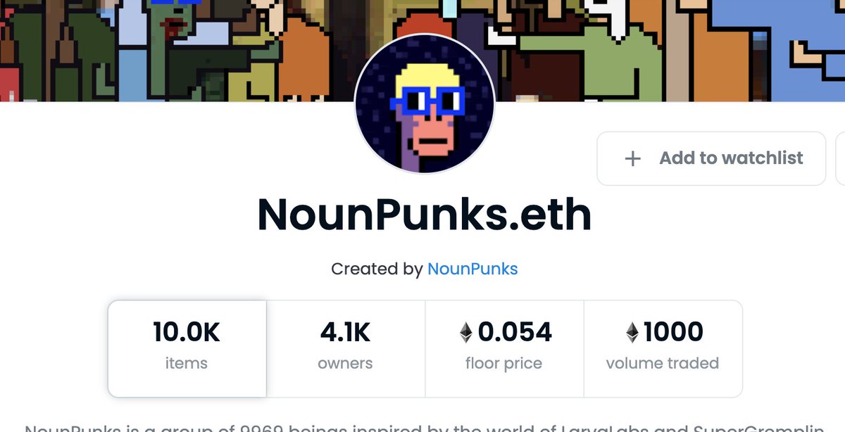 NounPunks ⌐◨-◨ tweet media