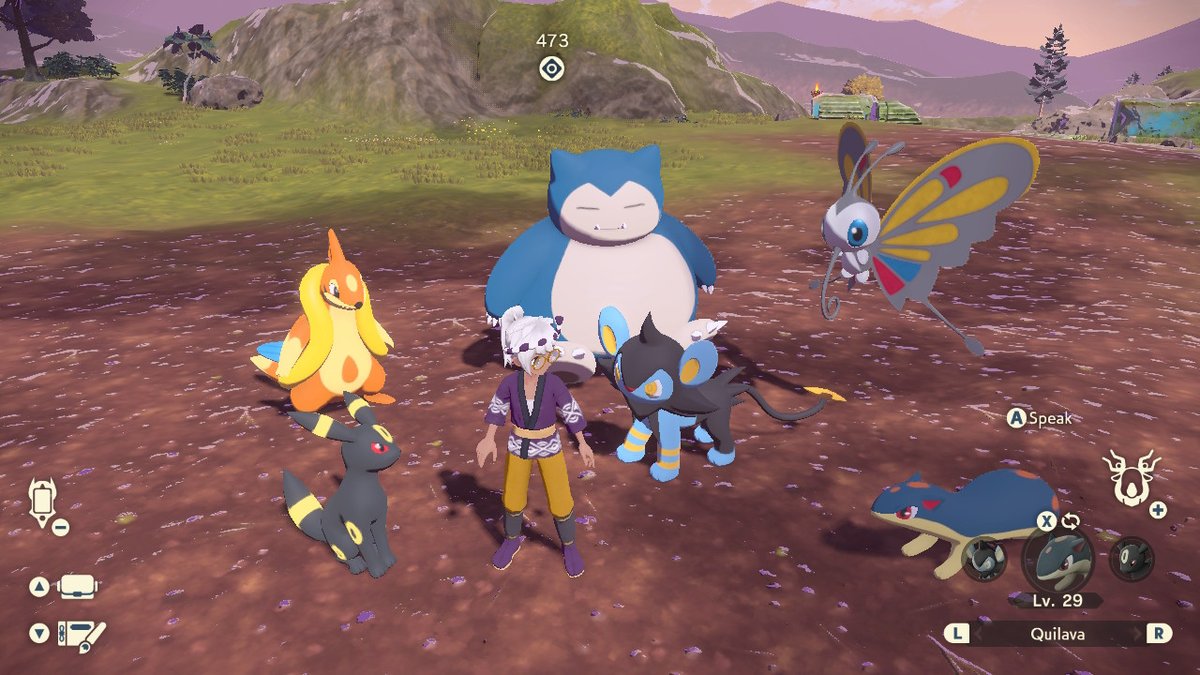 PandaTheSinger's tweet image. The squad  #PokemonLegendsArceus #NintendoSwitch