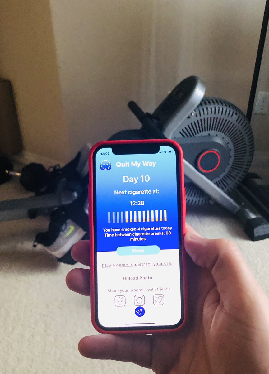 QuitMyWayApp's tweet image. Taper off nicotine without having to quit cold turkey ♥️.   #quitsmoking #quitvaping #quitmyway