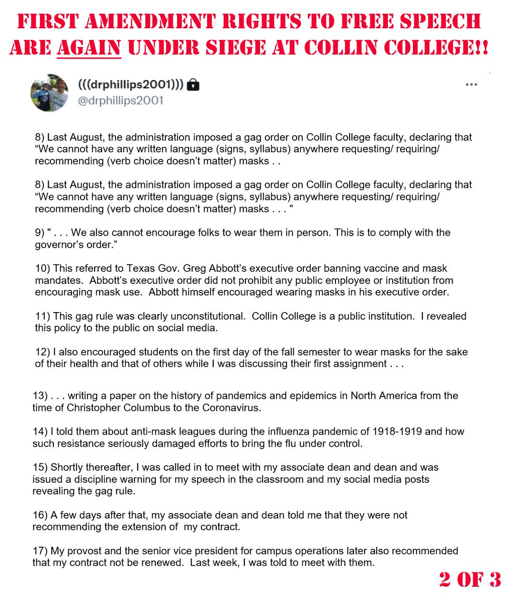 gethimouttahere's tweet image. Here's Dr. Phillips important thread in 3 images. Feel free to share: