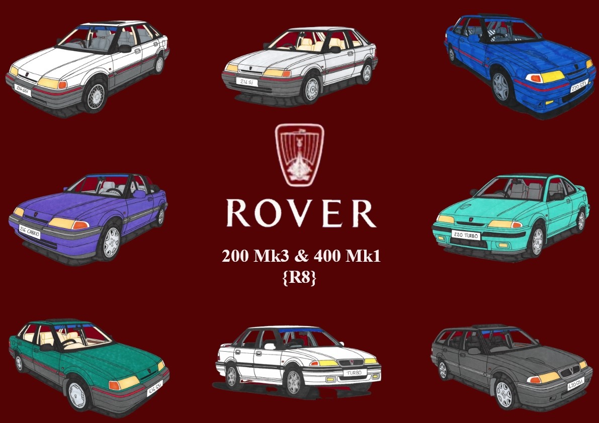 CustomCvd's tweet photo. Hi all, still messing around, how's this?😊#rovercars #roverr8 #rover200mk2 #rover200 #rover400mk1 #rover400 #rover400tourer #roverconvertible #rovertomcat https://t.co/sSCkJx39lA