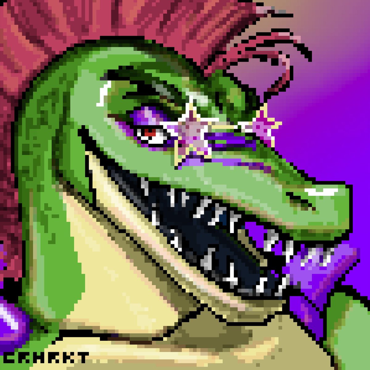 CARCHAROKET's tweet photo. монти подъехал 
#FNAF #fnafsecuritybreachfanart #fnafsecuritybreach #pixelart #montygator https://t.co/q7yv5UIpI5