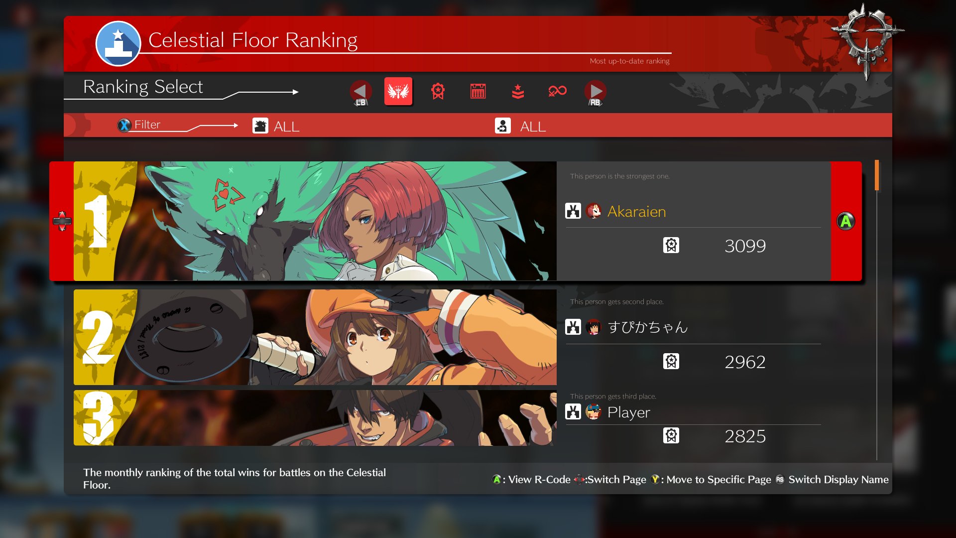 Strive Ranking Akaraien on Twitter: