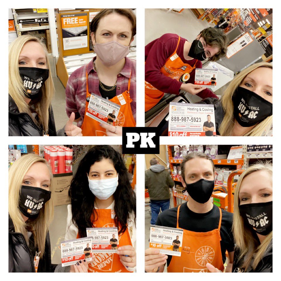 Perfect day for a pop in PK with team 2️⃣8️⃣1️⃣0️⃣ 👏🏻👏🏻😎😎 Thank you Charles &amp; your team for taking the time to meet with me!! It was also nice to meet you Jen!! Crushing it together!🤩!#PK #HVAC #ProudPartners #LetsGo <a href="/THDhvac/">Viviane Essex</a> <a href="/CampSweenScott/">Scott Sweeney</a> <a href="/john_haussner/">John Haussner</a>  <a href="/JenLien34/">Jennifer Lien</a> <a href="/THDCharles/">Charles Clark</a>