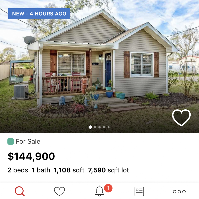 realtordotcom's tweet photo. Home is where the heart is. ❤️ Follow us for all the news, tips, and advice a first-timer needs to land a home they love.