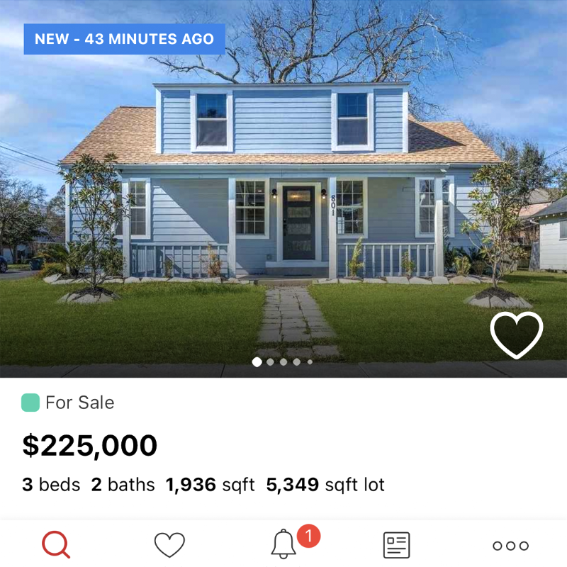 realtordotcom's tweet photo. Home is where the heart is. ❤️ Follow us for all the news, tips, and advice a first-timer needs to land a home they love.