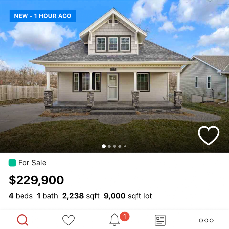 realtordotcom's tweet photo. Home is where the heart is. ❤️ Follow us for all the news, tips, and advice a first-timer needs to land a home they love.