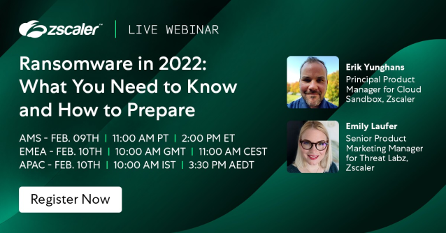 Ransomware is everywhere. Threats inside encrypted traffic increased by 314 percent in 2021. Learn how to protect your company in 2022. Register here: bit.ly/3AB9o3Y bit.ly/3IPPfdt